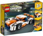 LEGO Creator 3 w 1 31089 Słoneczna wyścigówka