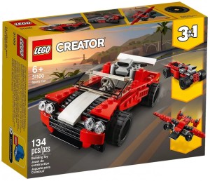 LEGO 31100 Creator Samochód sportowy 6+