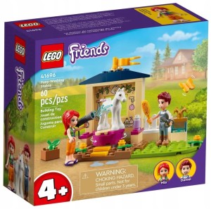 LEGO 41696 Friends Kąpiel dla kucyków w stajni 4+