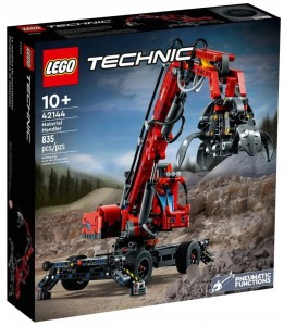 LEGO 42144 Technic Dźwig z chwytakiem 10+