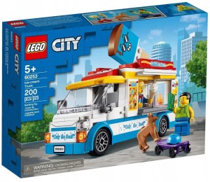 LEGO 60253 City Furgonetka z lodami 5+