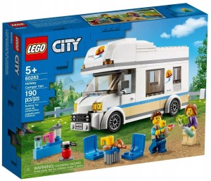 LEGO 60283 City Wakacyjny kamper 5+