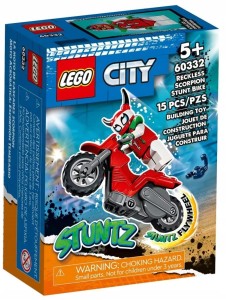 LEGO 60332 City Motocykl kaskaderski brawurowego skorpiona 5+
