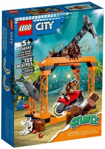 LEGO 60342 City Wyzwanie kaskaderskie: atak rekina 5+