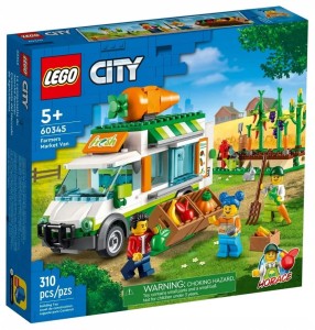 LEGO 60345 City Furgonetka na targu 5+