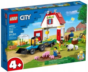 LEGO 60346 City Stodoła i zwierzęta gospodarskie 4+