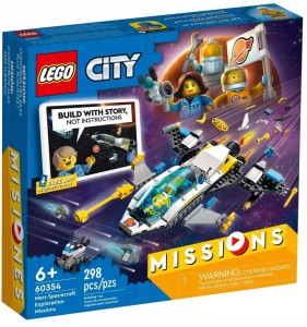 LEGO 60354 City Wyprawy badawcze statkiem marsjańskim 6+
