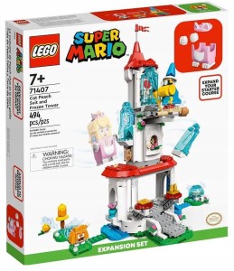 LEGO 71407 Super Mario Cat Peach i lodowa wieża - zestaw rozszerzający 7+