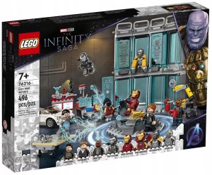 LEGO 76216 Super Heroes Zbrojownia Iron Mana 7+