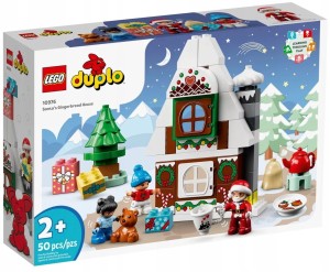 LEGO 10976 DUPLO Piernikowy domek Świętego Mikołaja 2+