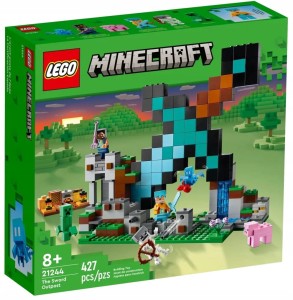 LEGO Minecraft 21244 Bastion miecza
