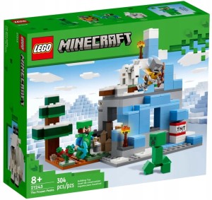 LEGO Minecraft 21243 Ośnieżone szczyty