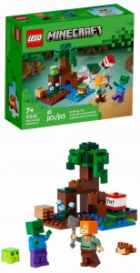 LEGO Minecraft 21240 Przygoda na mokradłach