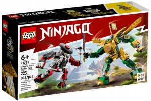 LEGO Ninjago Starcie Lloyda z Mechem EVO 71781