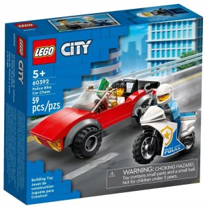 LEGO City 60392 Motocykl policyjny pościg