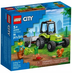 LEGO City 60390 Traktor w parku