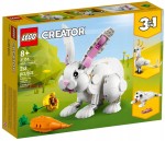LEGO Creator 31133 Biały królik