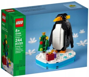 LEGO Classic 40498 Bożonarodzeniowy pingwin
