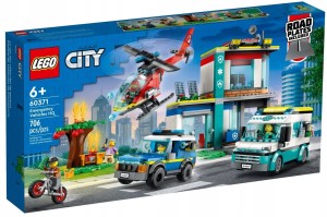 LEGO City Parking dla pojazdów uprzywilejowa 60371