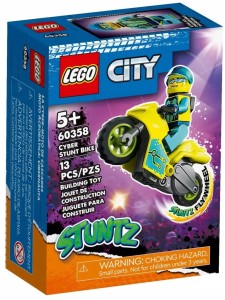 LEGO City 60358 Cybermotocykl kaskaderski