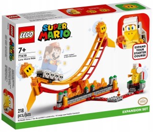 LEGO Super Mario Przejażdżka po fali lawy 71416