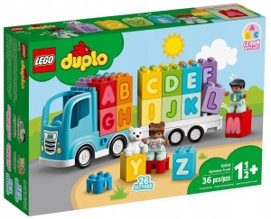 LEGO Duplo 10915 Ciężarówka z alfabetem