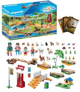 KLOCKI PLAYMOBIL 70342 MINI ZOO FAMILY FUN + GRATIS ZESZYT