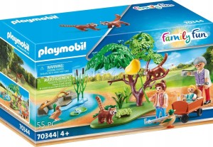 PLAYMOBIL 70344 PANDKI RUDE NA WYBIEGU FAMILY FUN