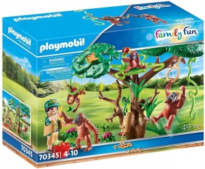 PLAYMOBIL 70345 ORANGUTANY NA DRZEWIE FAMILY FUN