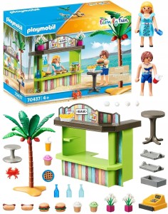 KLOCKI PLAYMOBIL 70437 KIOSK NA PLAŻY FAMILY FUN