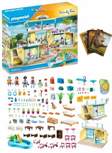 KLOCKI PLAYMOBIL 70434 PLAYMO BEACH HOTEL FAMILY+% + GRATIS ZESZYT