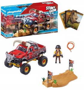 PLAYMOBIL 70549 MONSTER TRUCK ROGACZ KASKADERSKI % + GRATIS ZESZYT