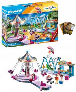 70558 PLAYMOBIL Duży park rozrywki Duży Zestaw + Gratis Zeszyt