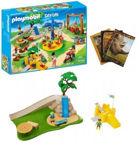 PLAYMOBIL OGROMNY PLAC ZABAW 5024 CITY LIFE KLOCKI + GRATIS ZESZYT