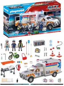PLAYMOBIL AMBULANS KARETKA POGOTOWIA 70936