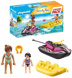 PLAYMOBIL 70906 Skuter wodny z bananową łodzią