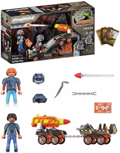 Playmobil 70929 Dino Mine Wózek z rakietą + Gratis Zeszyt