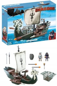 Statek PLAYMOBIL 9244 Dragons Jak wytresować Smoka