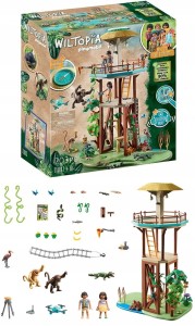 PLAYMOBIL Wiltopia Wieża badawcza z kompasem 71008