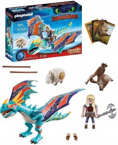 PLAYMOBIL SMOKI WYŚCIG ASTRID I WICHURA 70728 + GRATIS ZESZYT