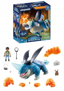 PLAYMOBIL 71082 DRAGONS DZIEWIĘĆ ŚWIATÓW PLOWHORN