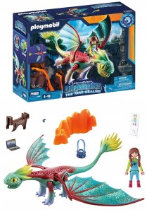 PLAYMOBIL DRAGONS SMOKI FEATHERS I ALEX 71083