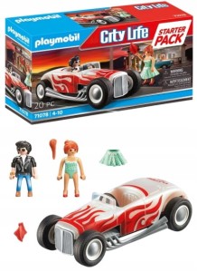 Playmobil 71078 Starter Pack Hot Rod Lata 50`
