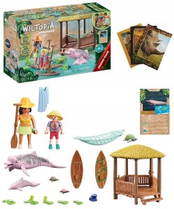PLAYMOBIL 71143 Wiltopia Wyprawa z delfinami + gratis zeszyt