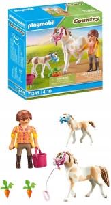 PLAYMOBIL Country 71243 Klacz ze źrebakiem
