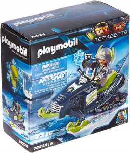 Playmobil Top Agents 70235 Skuter śnieżny