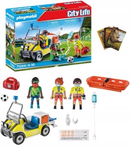 PLAYMOBIL SAMOCHÓD RATUNKOWY 71204 + gratis zeszyt