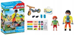 Playmobil City Life 71245 Sanitariusz z pacjentem