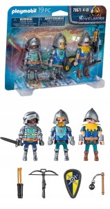 PLAYMOBIL 70671 TRZECH RYCERZY NOVELMORE ZESTAW