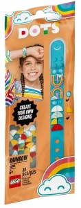 LEGO DOTS 41900 BRANSOLETKA Z TĘCZĄ